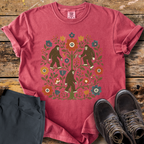 Big Foot Floral Tree T-Shirt