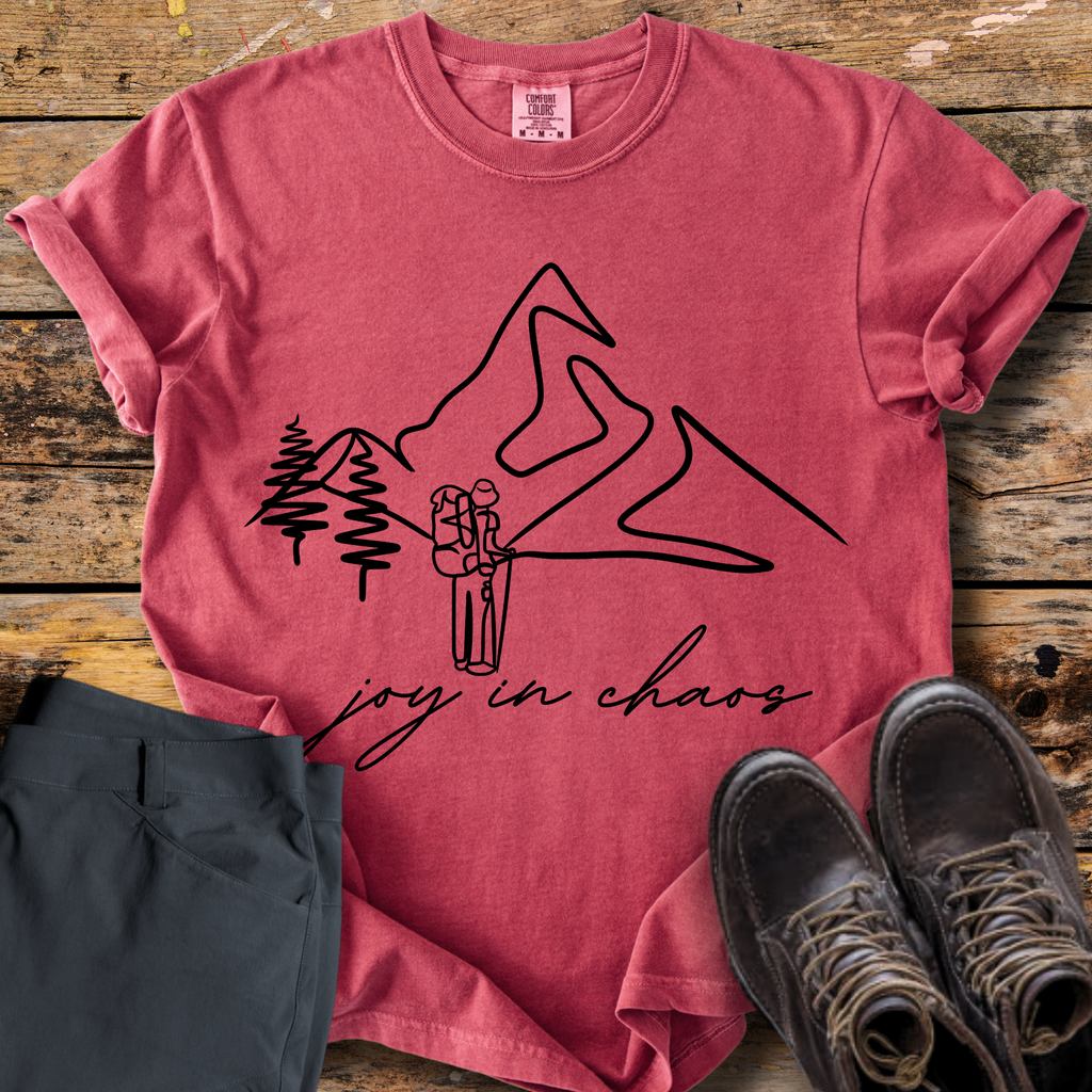 Joy In Chaos Hiker T-Shirt