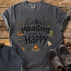 Mountains Make Me Happy T-Shirt