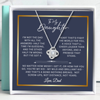 To My Daughter - Unbreakable Bond Necklace Gift Set - SS1040