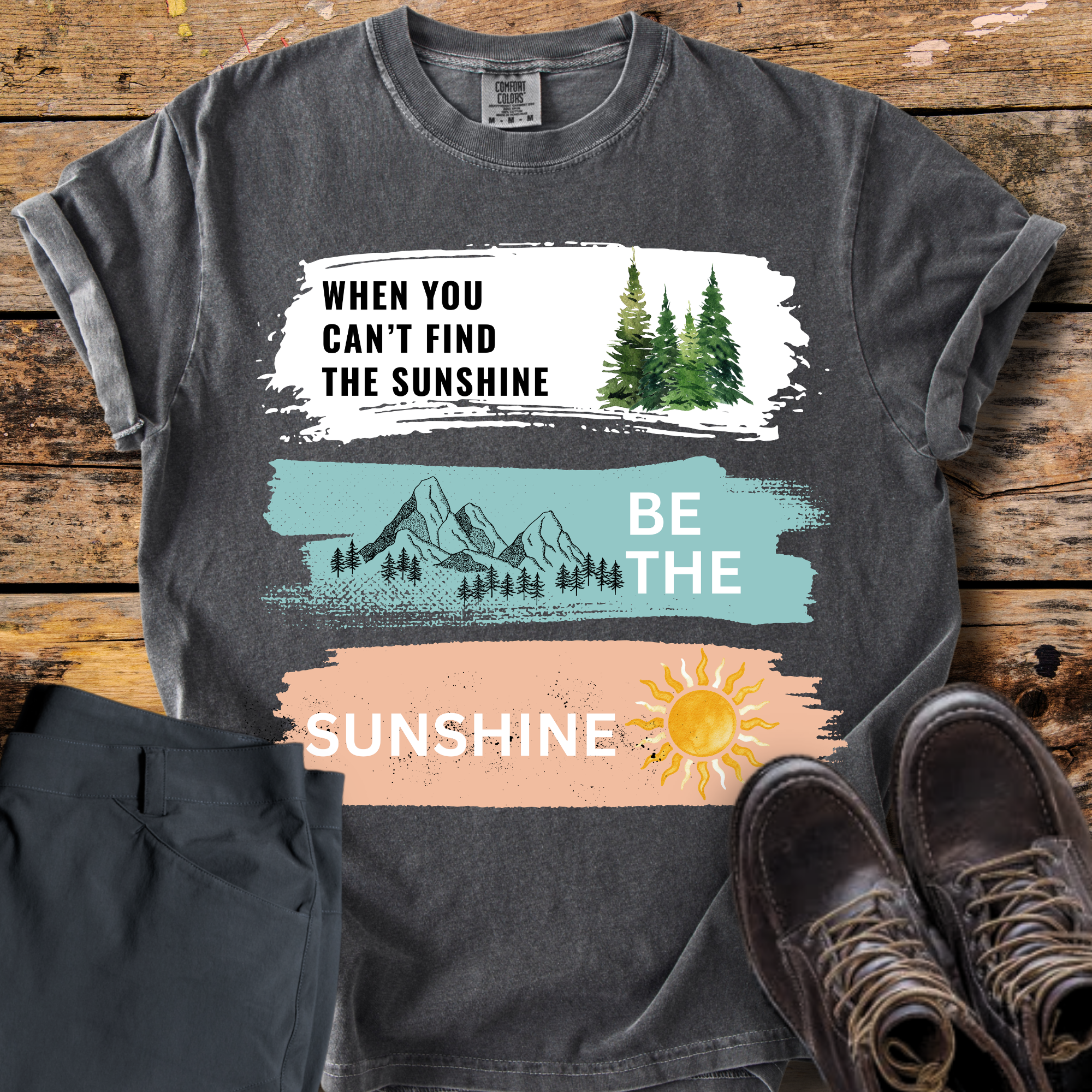 Sunshine Brushstroke T-Shirt