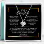 To My Daughter - Unbreakable Bond Necklace Gift Set - SS1020