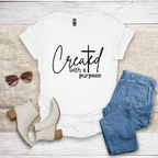 Created With A Purpose T-Shirt SST320V2