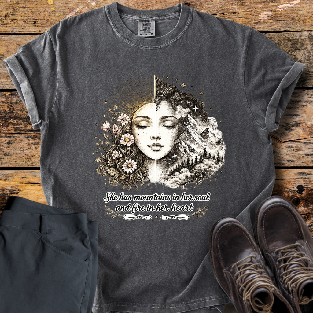 Mountains In Her Soul T-Shirt