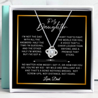 To My Daughter - Unbreakable Bond Necklace Gift Set - SS1030