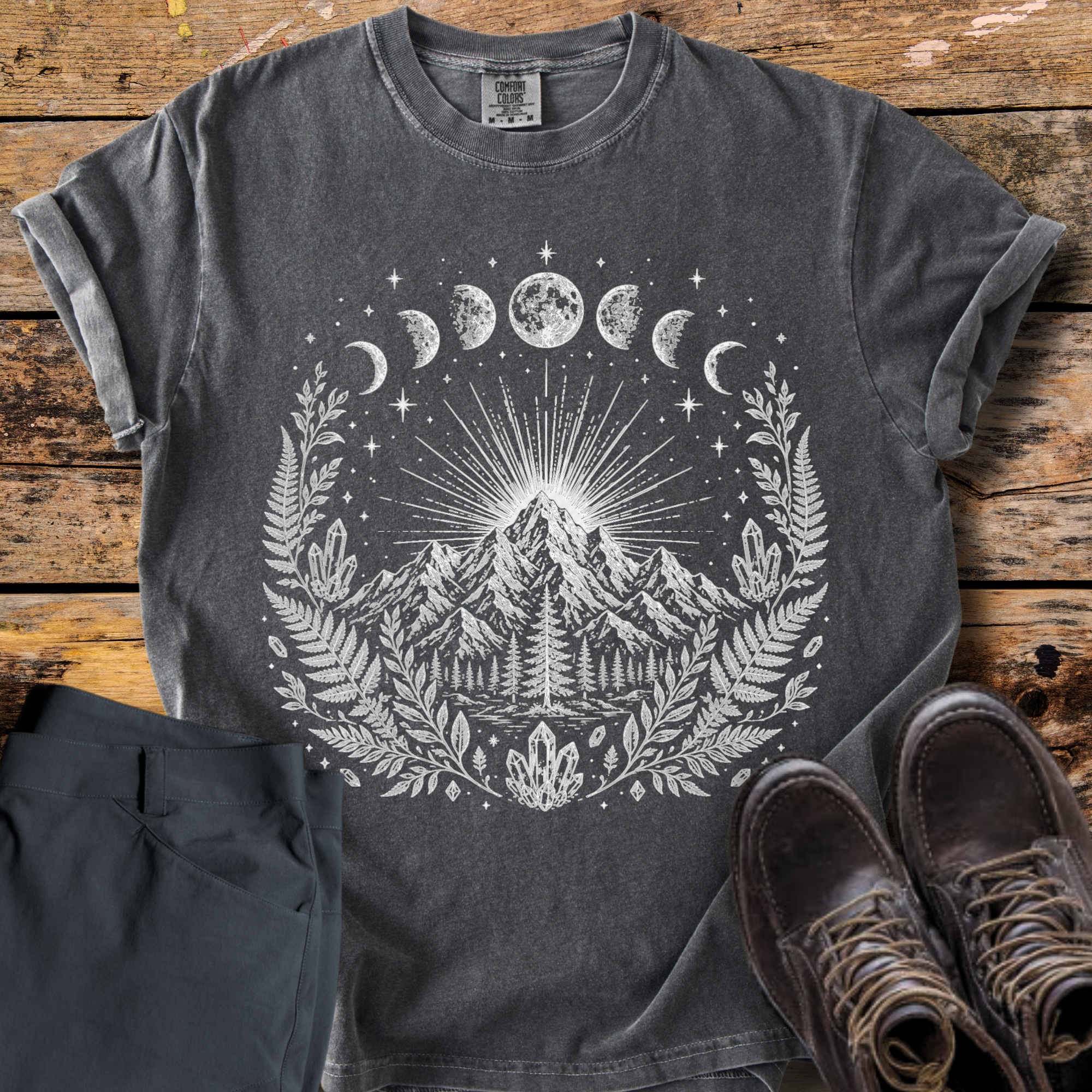 Moonlit Mountain Soul T-Shirt