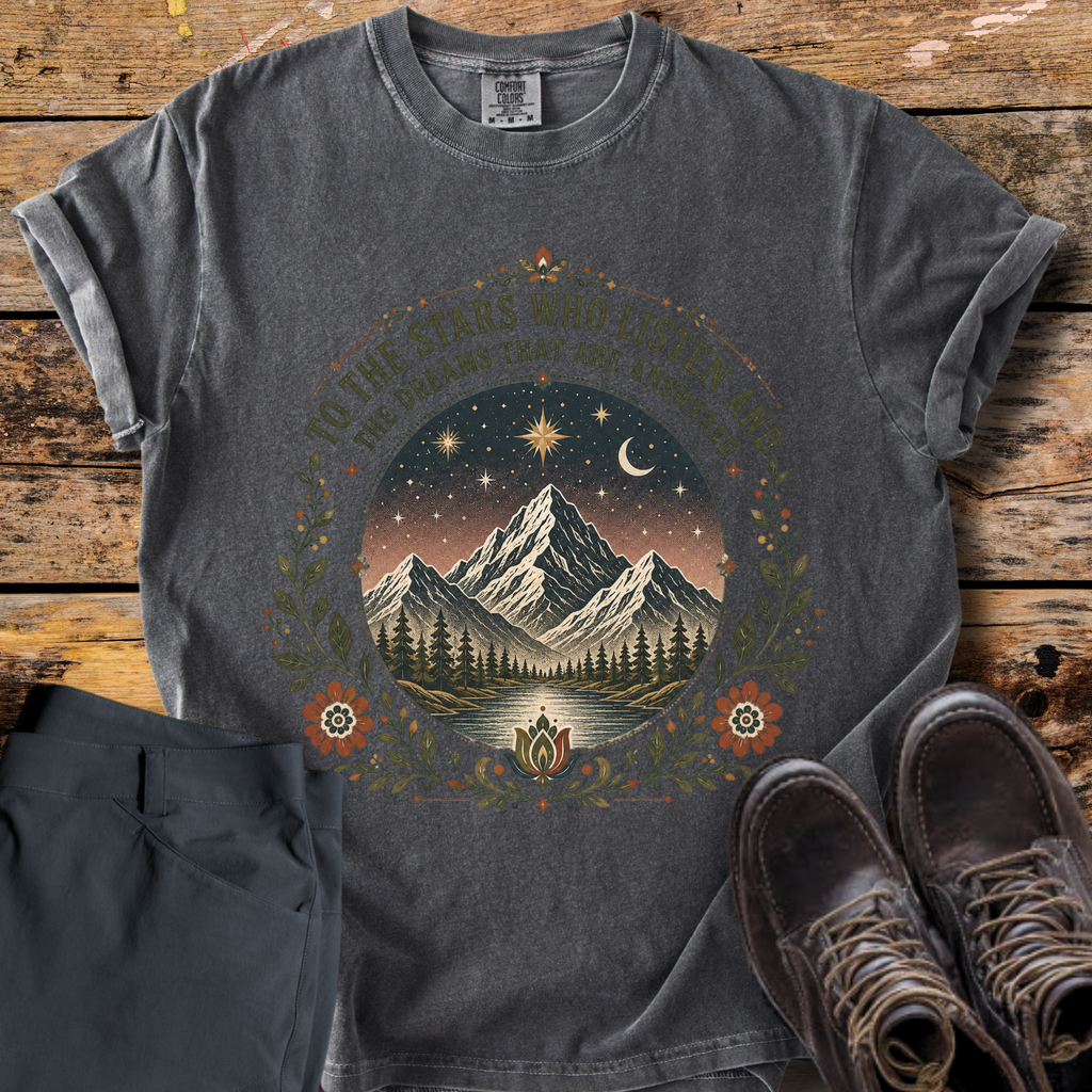 Florals and Stars T-Shirt