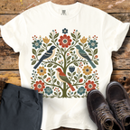 Bird Floral Tree T-Shirt