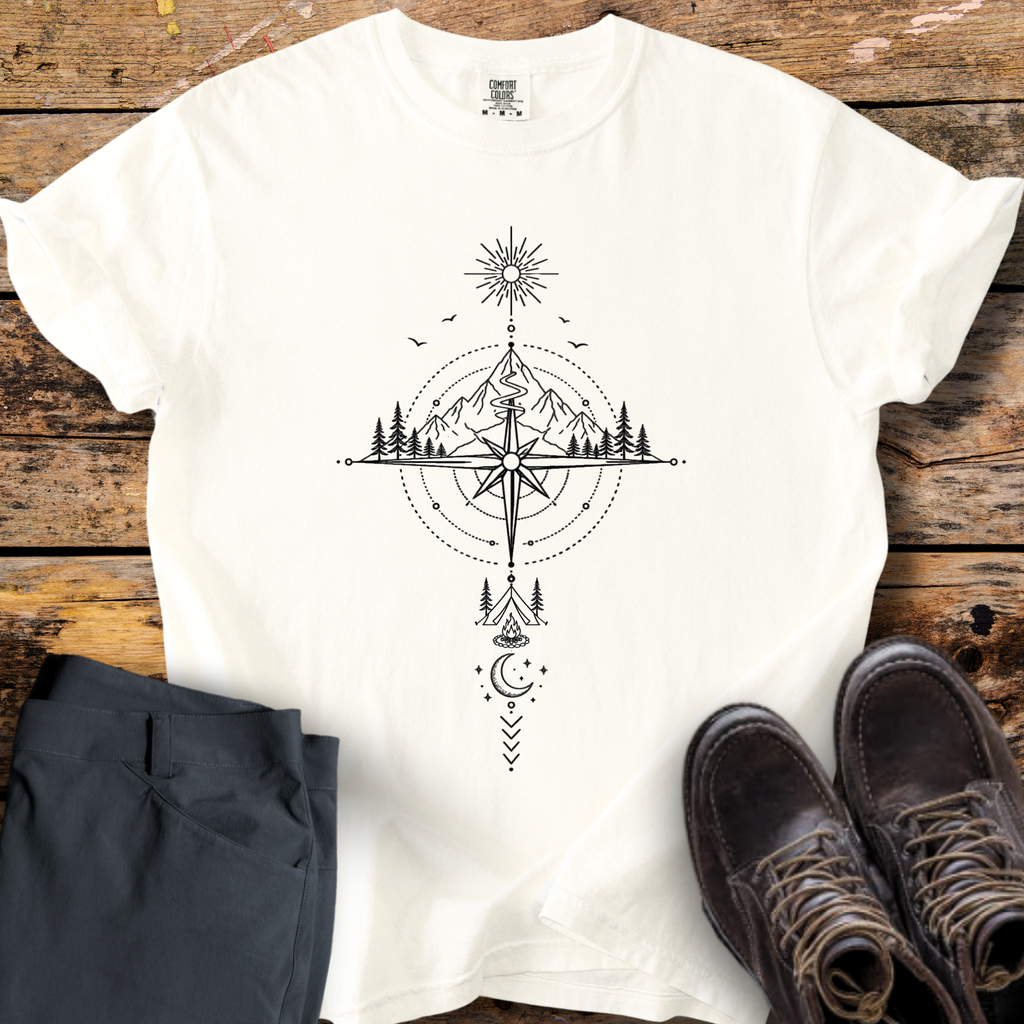 Camping Compass T-Shirt