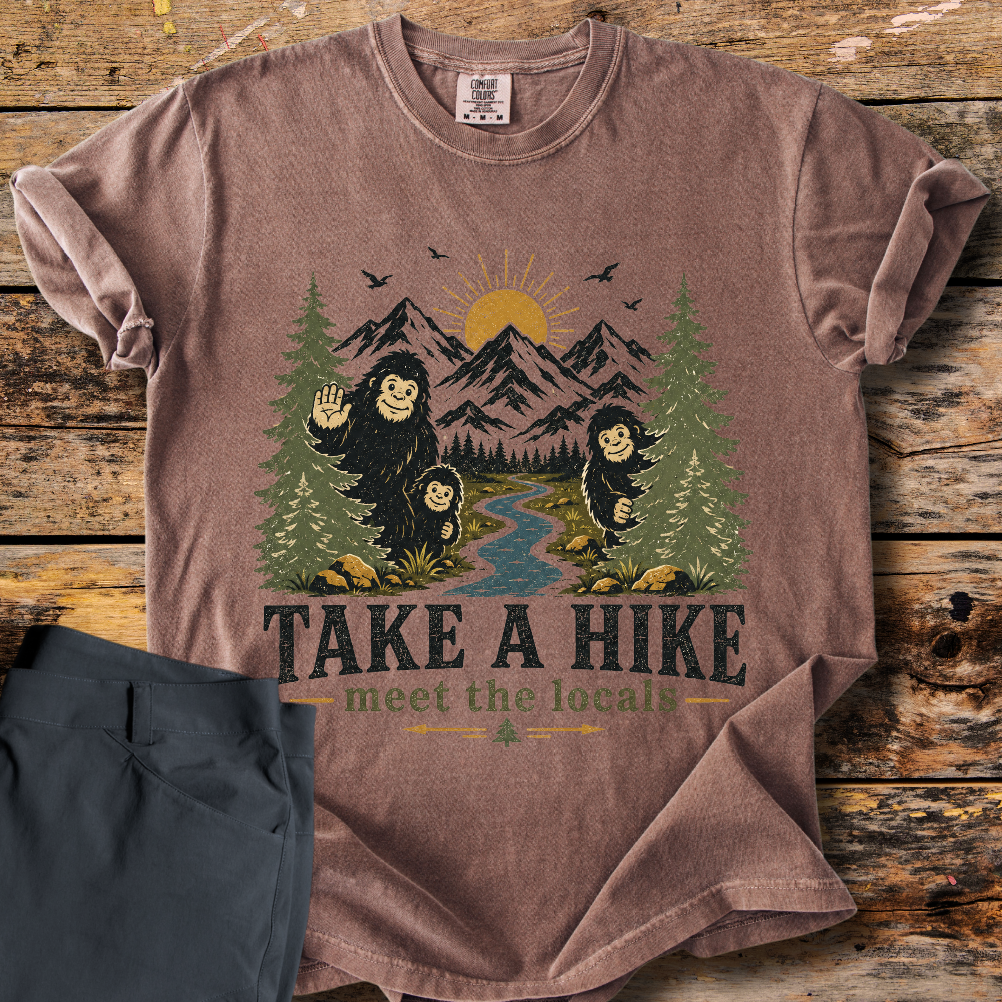 Meet The Locals Big Foot T-Shirt