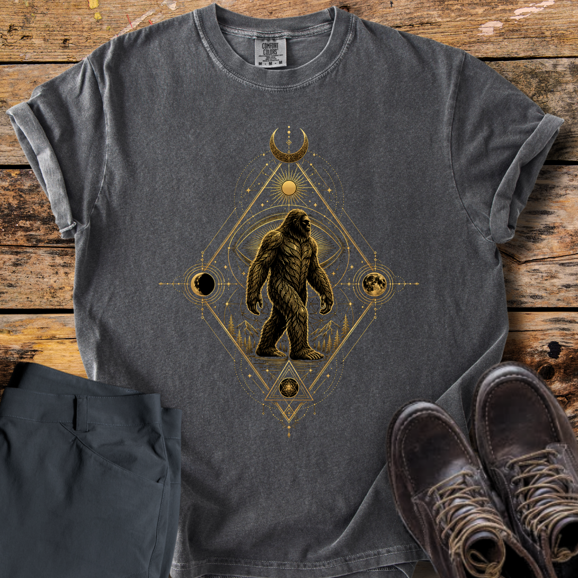 Cosmic Big Foot T-Shirt