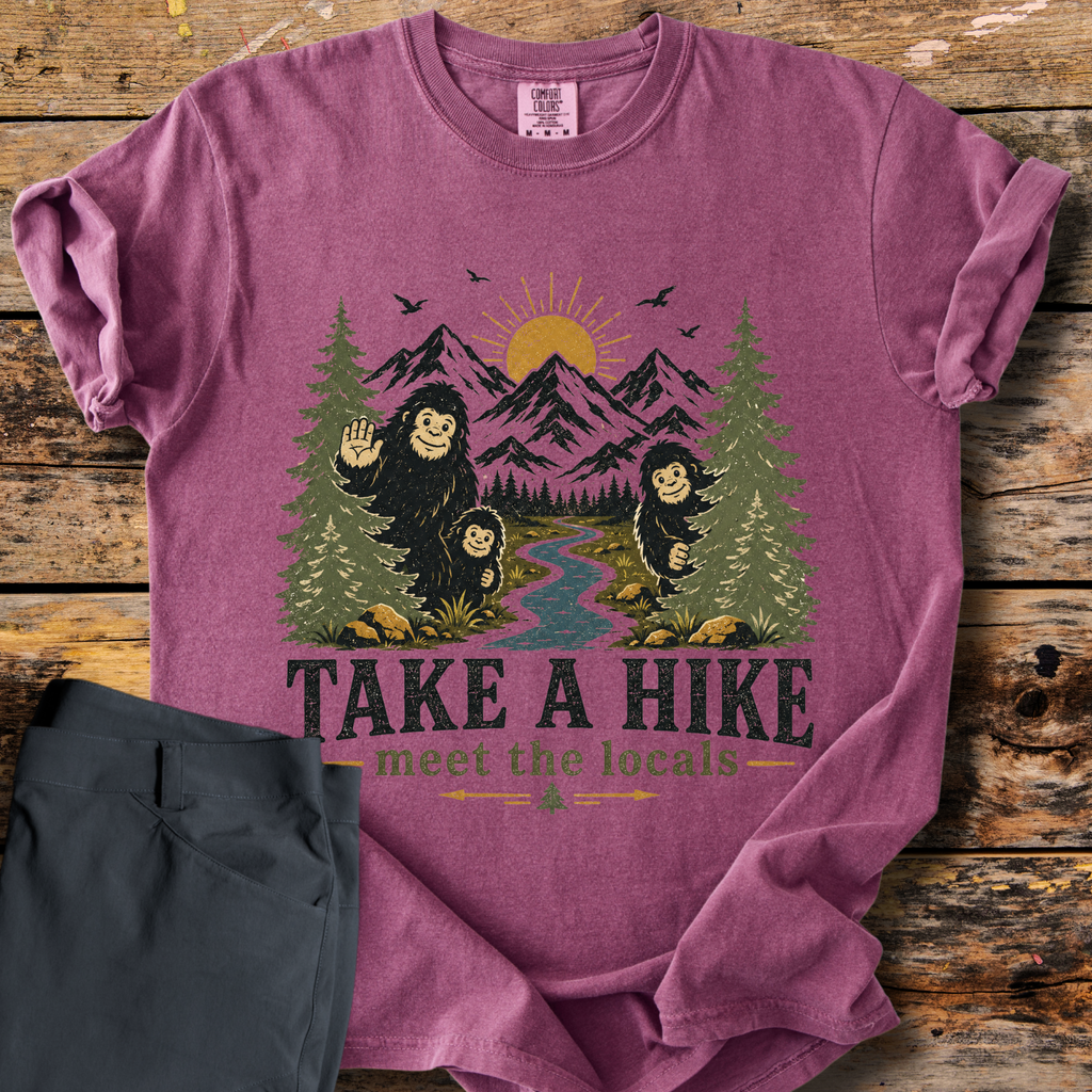 Meet The Locals Big Foot T-Shirt
