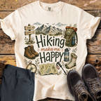 Hiking Makes Me Happy T-Shirt