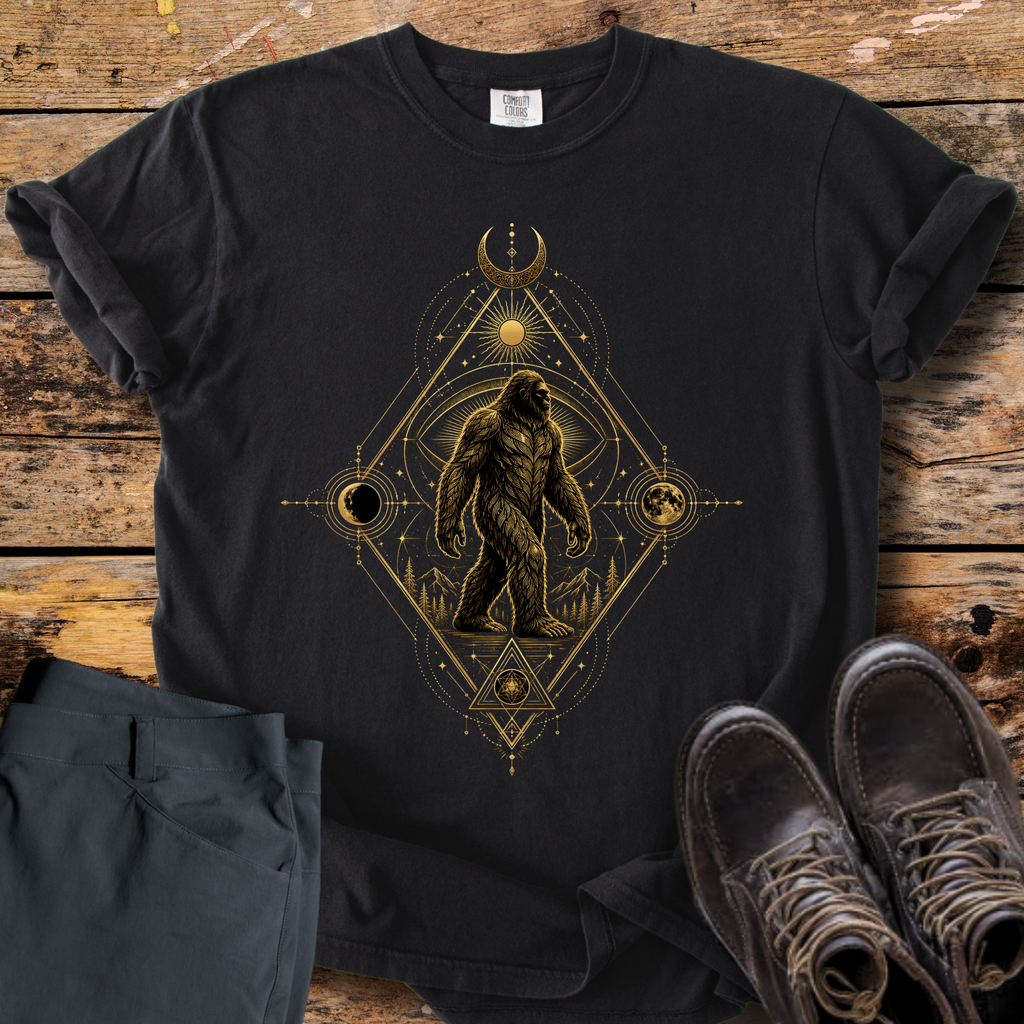 Cosmic Big Foot T-Shirt