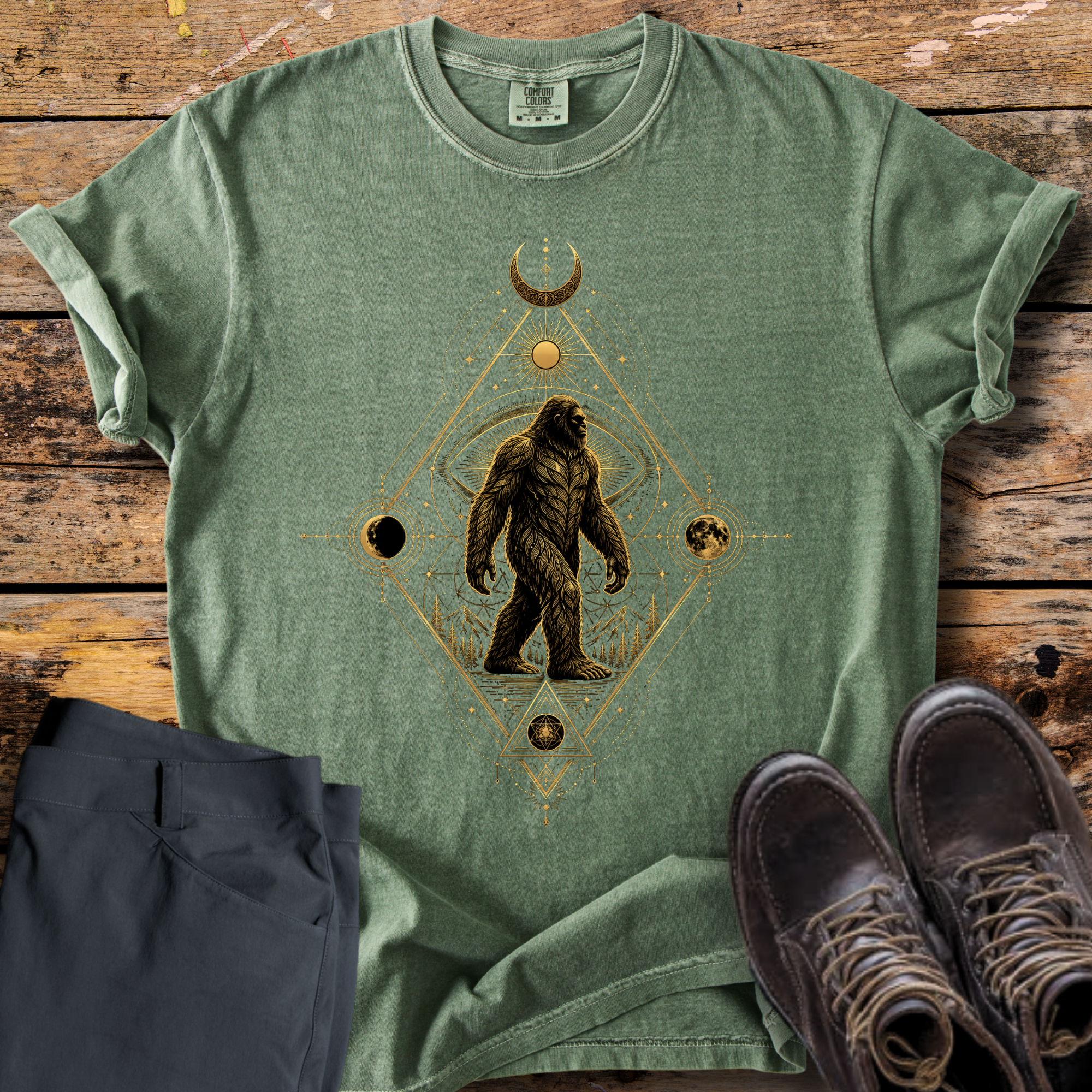 Cosmic Big Foot T-Shirt