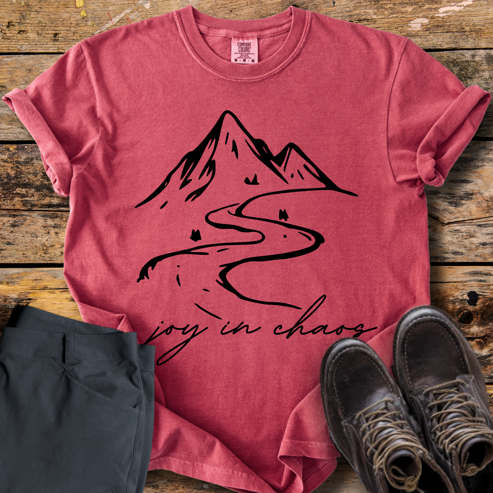 Joy In Chaos Trail T-Shirt
