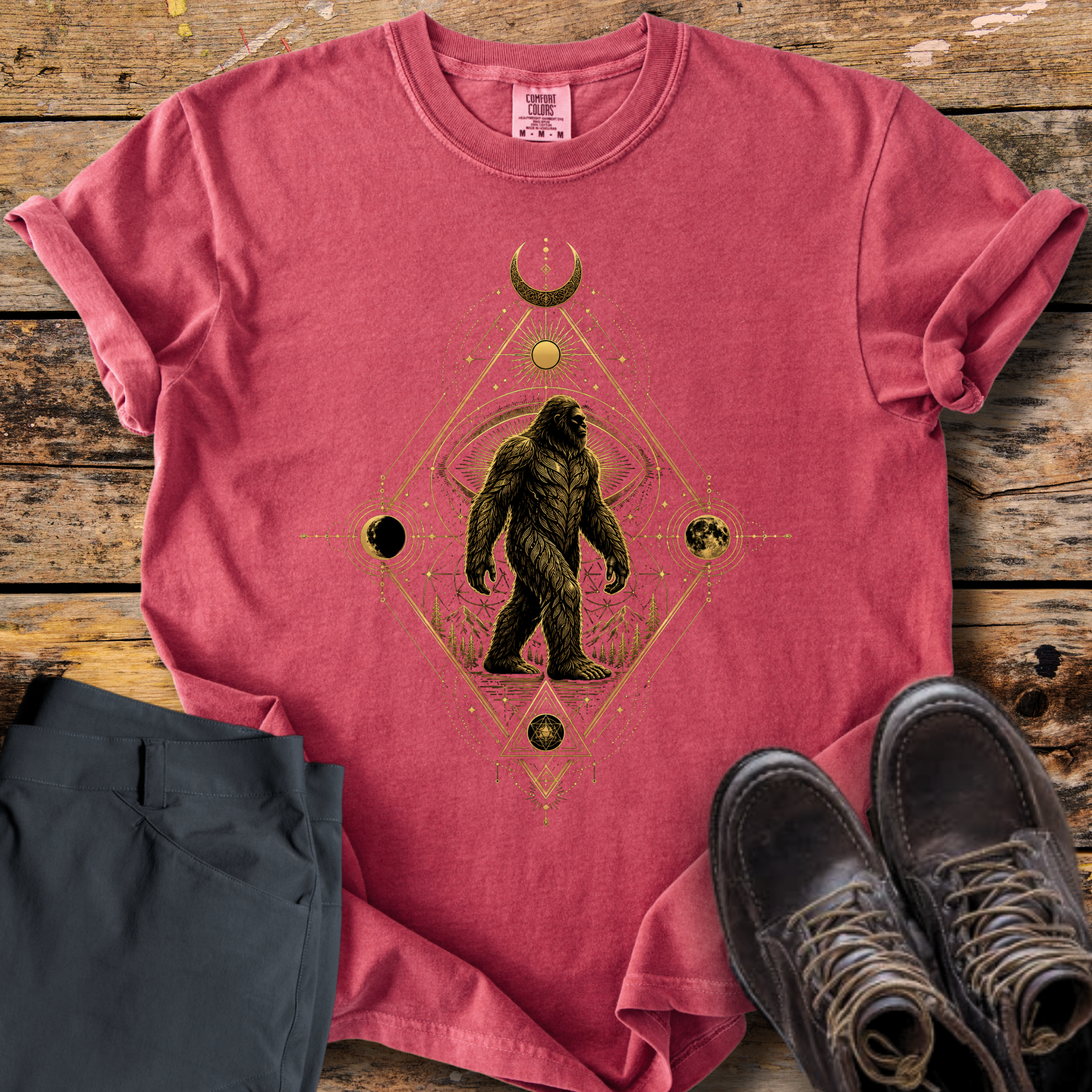 Cosmic Big Foot T-Shirt