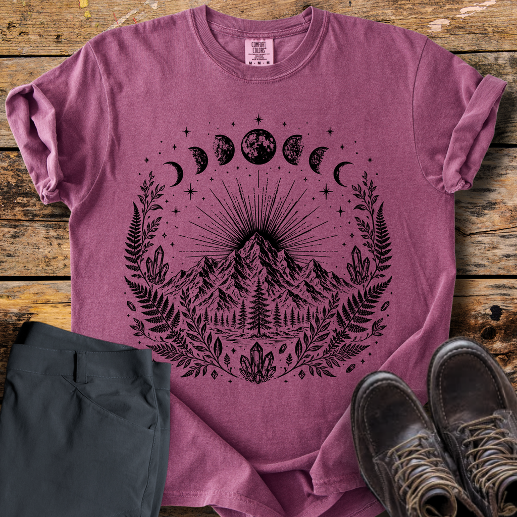Moonlit Mountain Soul T-Shirt