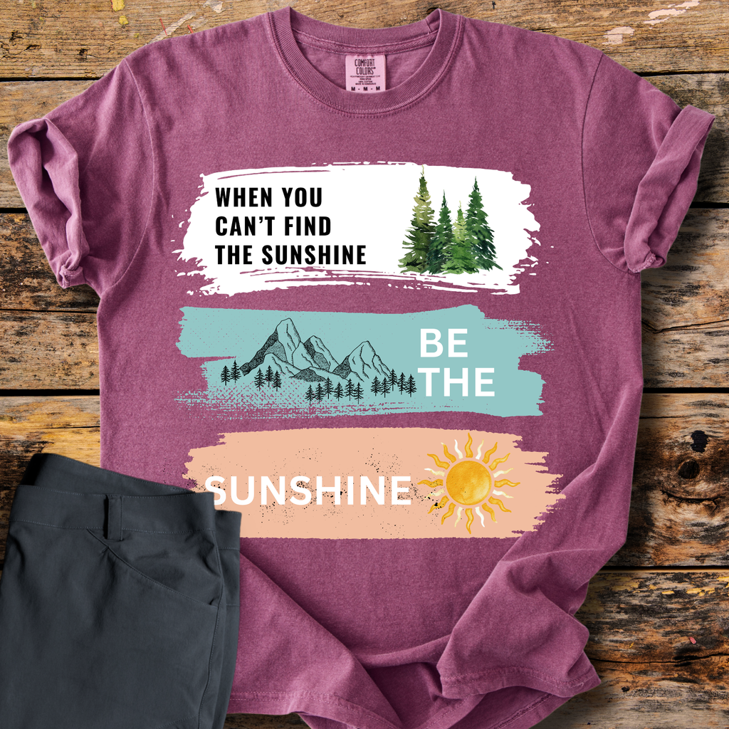 Sunshine Brushstroke T-Shirt