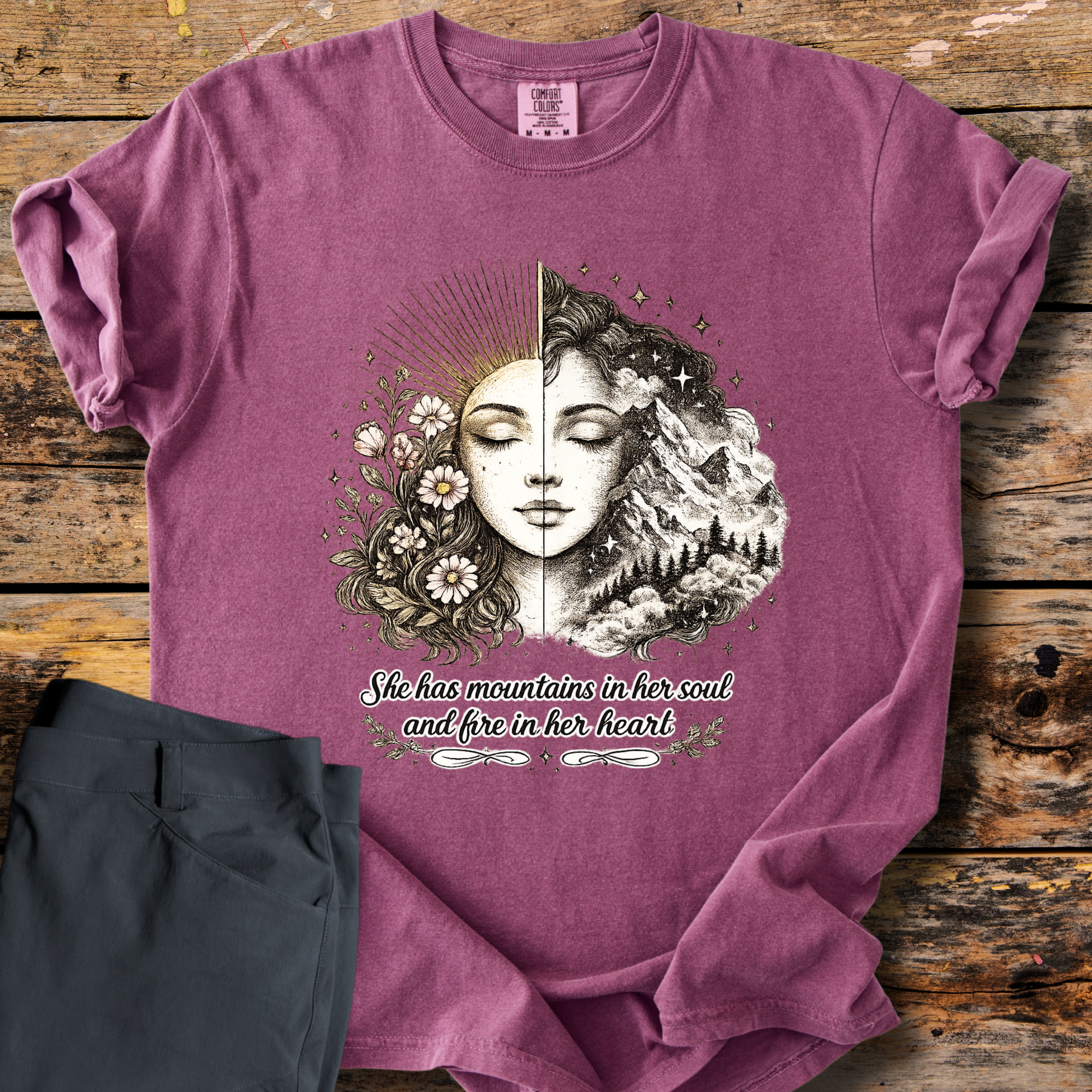Mountains In Her Soul T-Shirt