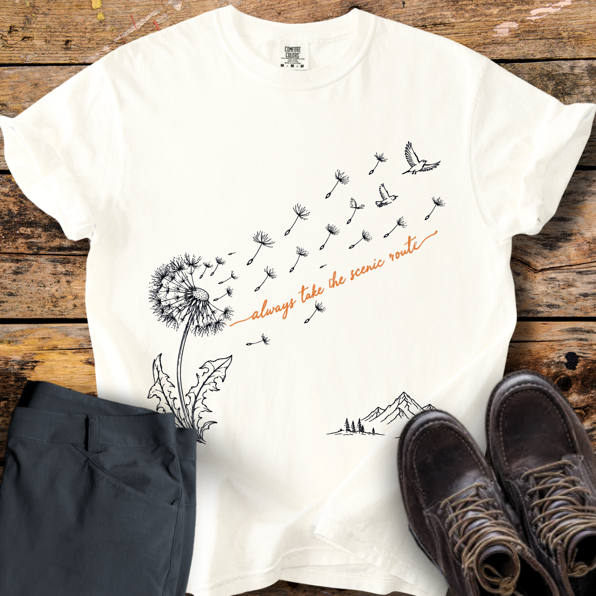 Scenic Route Dandelion T-Shirt