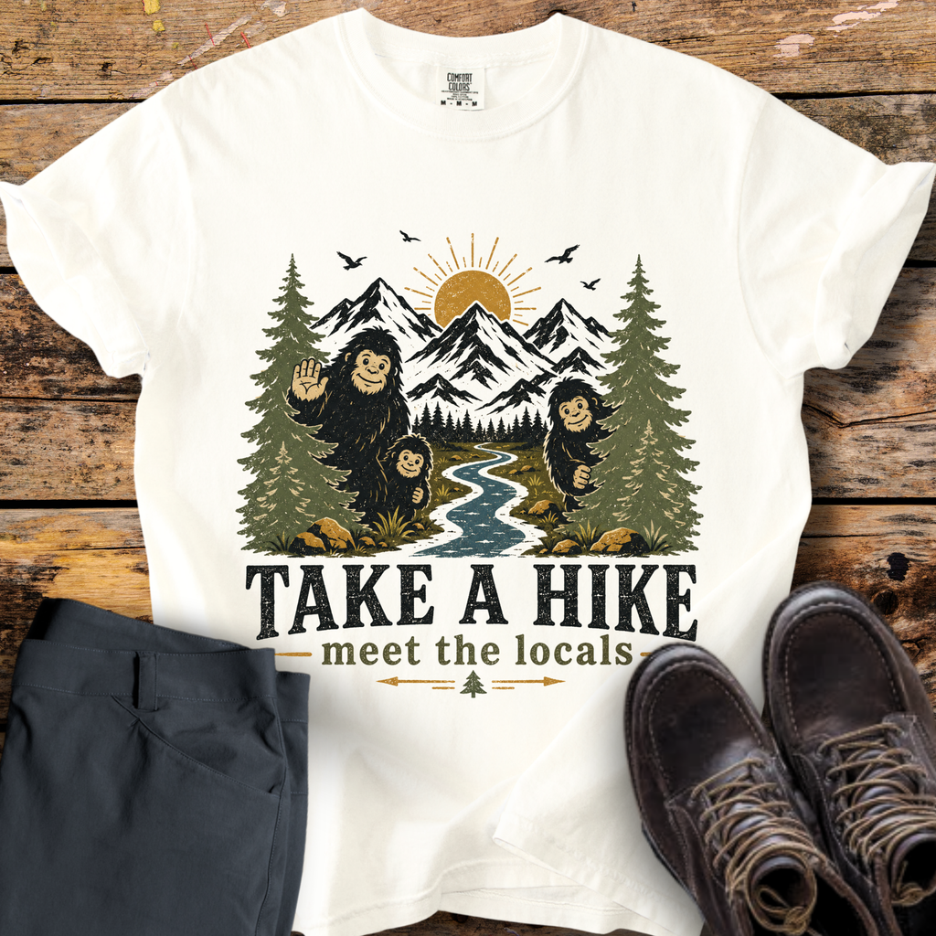 Meet The Locals Big Foot T-Shirt