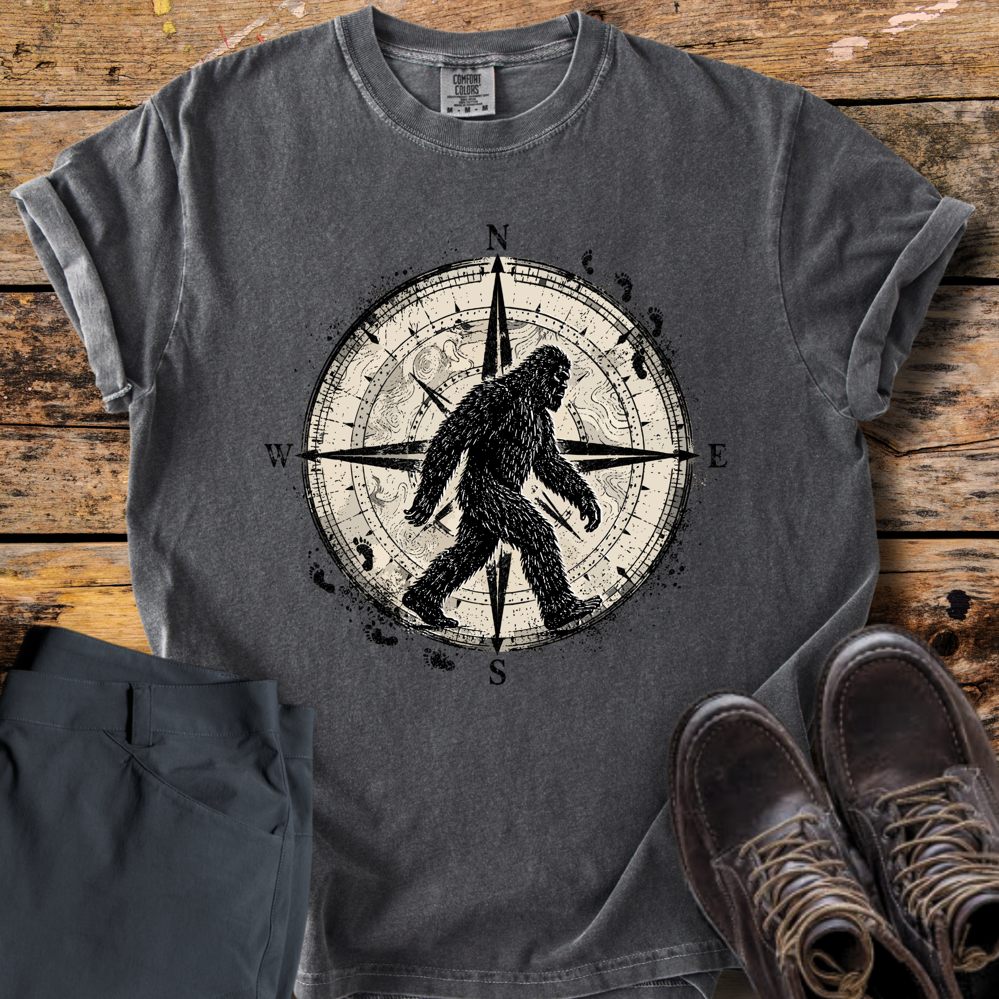 Bigfoot Compass T-Shirt