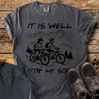 It Is Well With My Soul Biking T-Shirt
