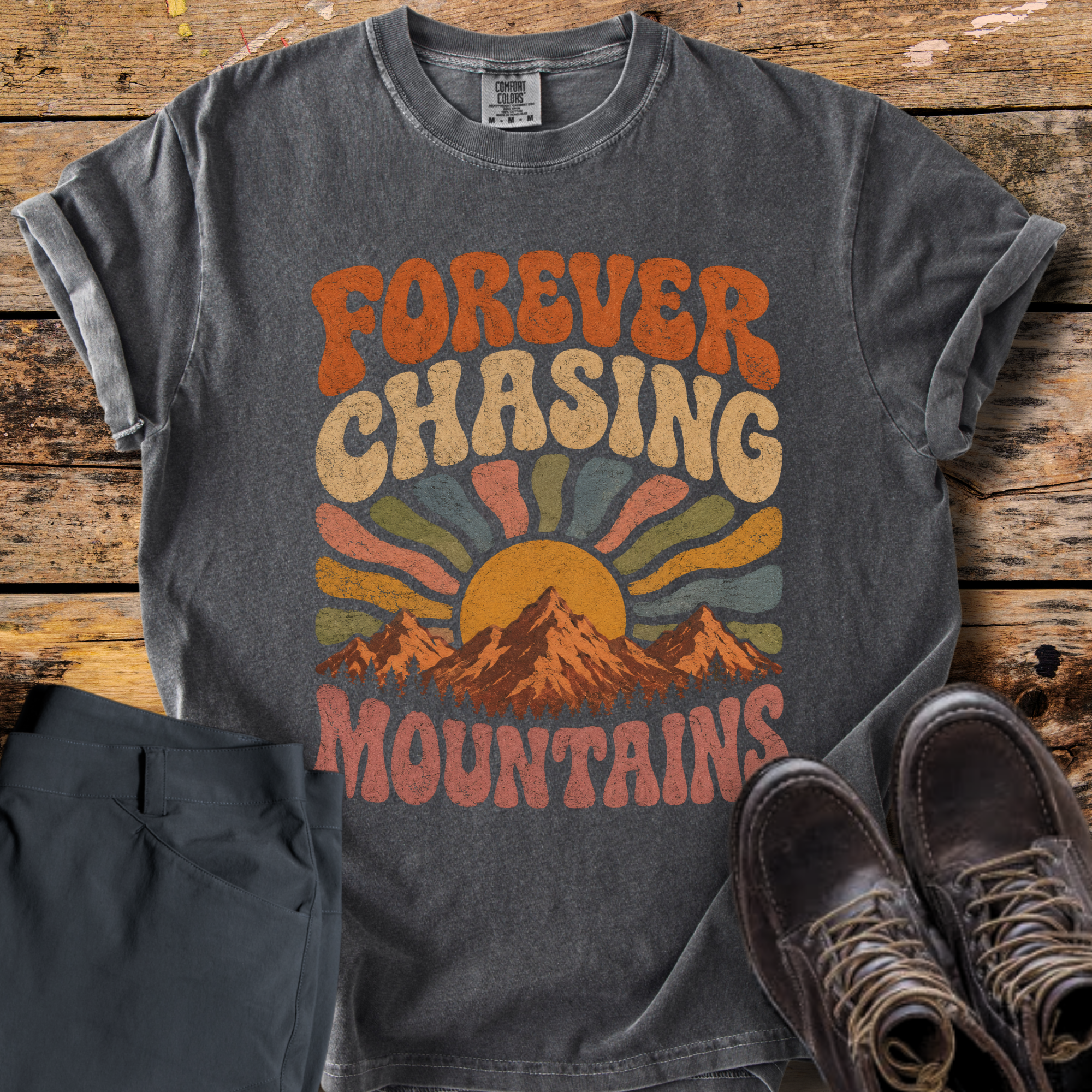 Forever Chasing Mountains T-Shirt