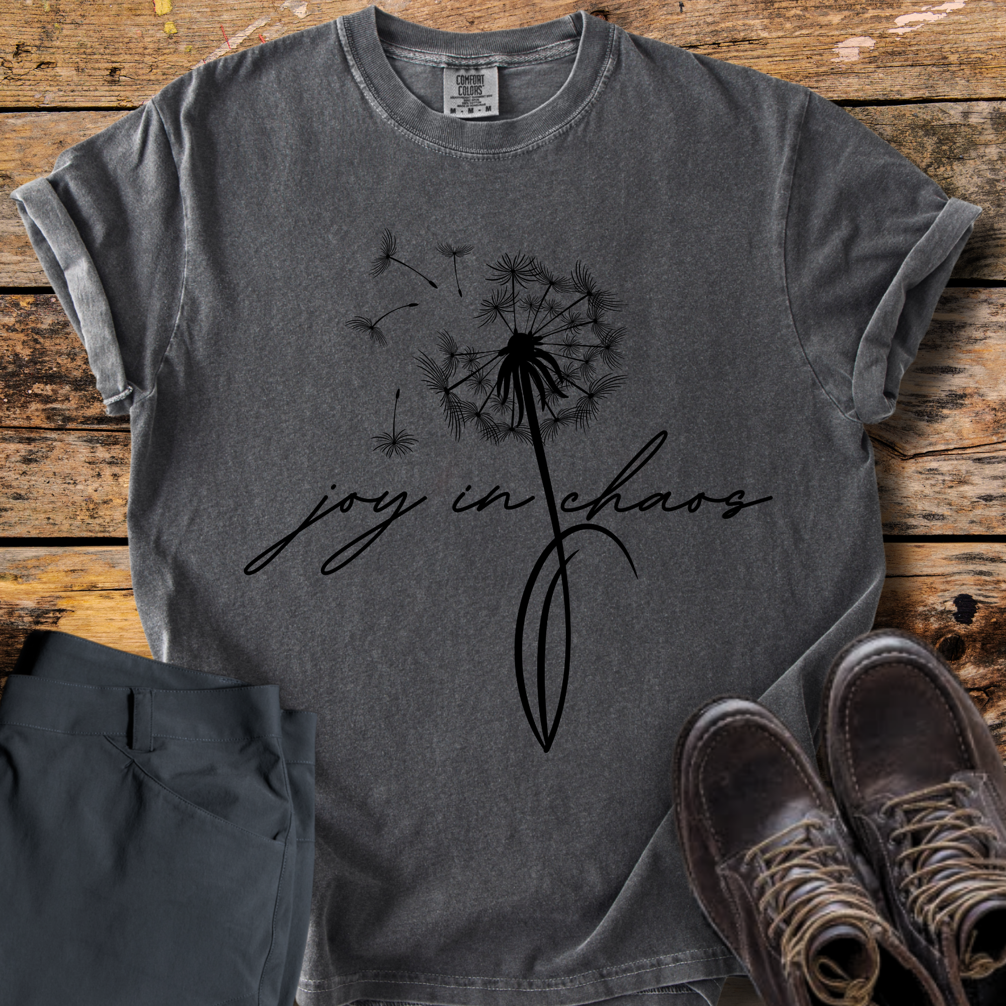 Joy In Chaos Dandelion T-Shirt