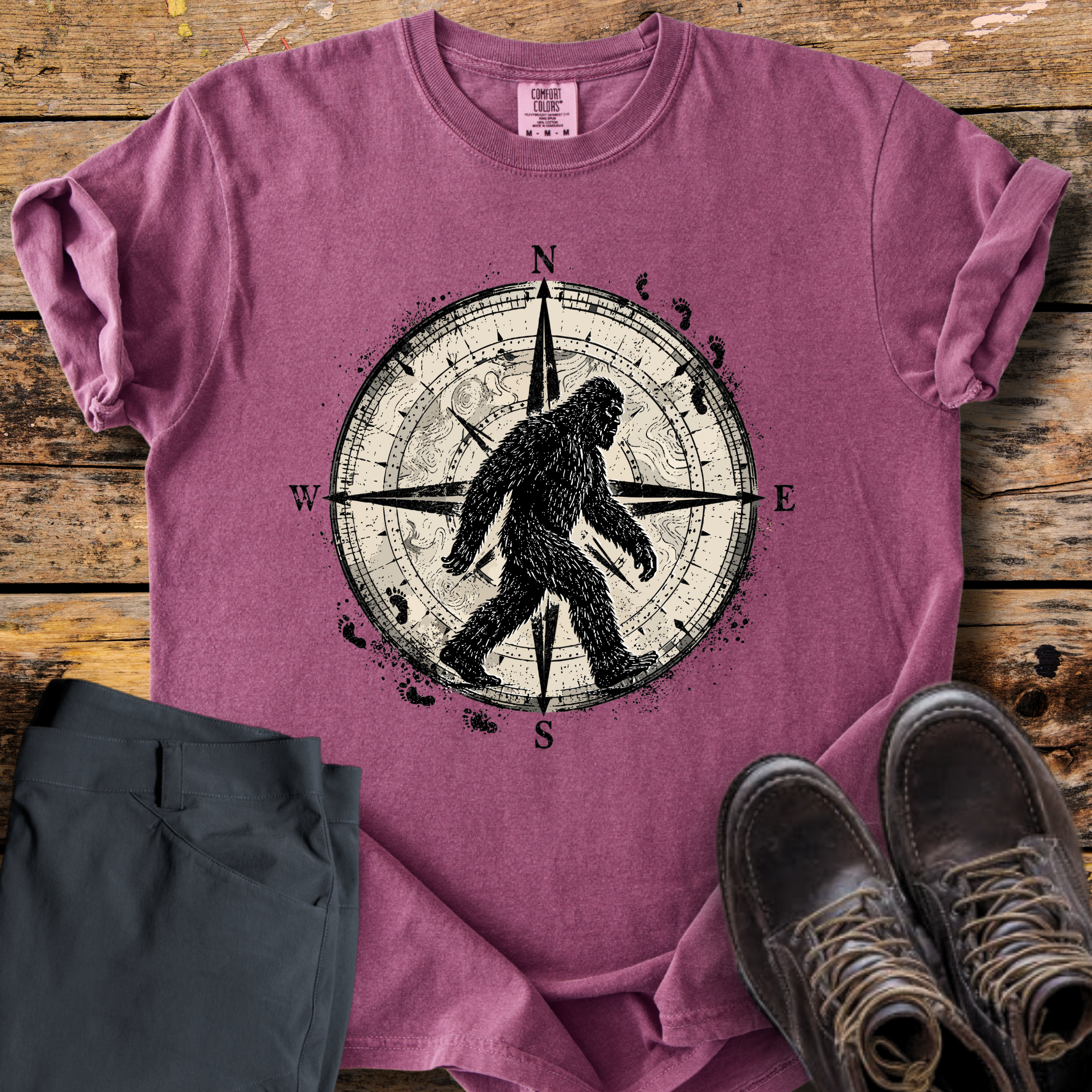 Bigfoot Compass T-Shirt