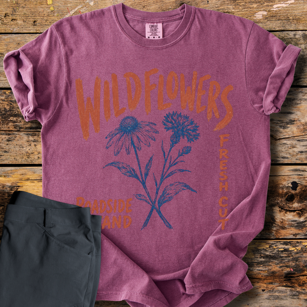Wildflowers Roadside Stand T-Shirt