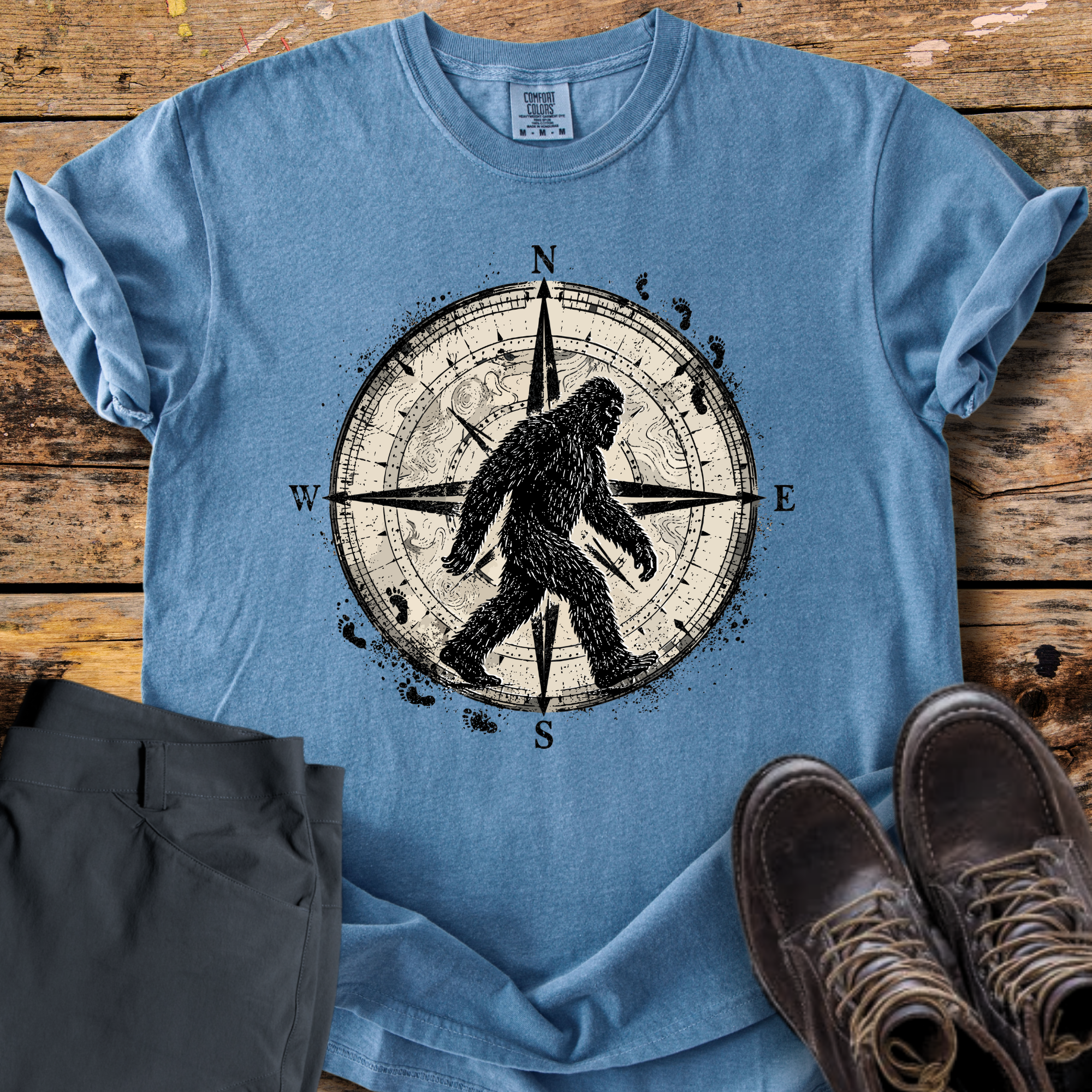 Bigfoot Compass T-Shirt