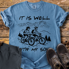 It Is Well With My Soul Biking T-Shirt