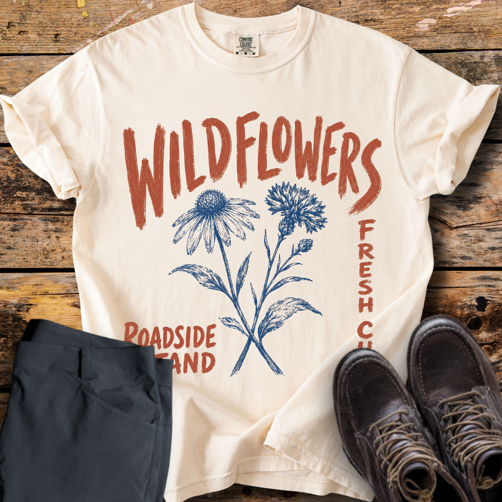 Wildflowers Roadside Stand T-Shirt