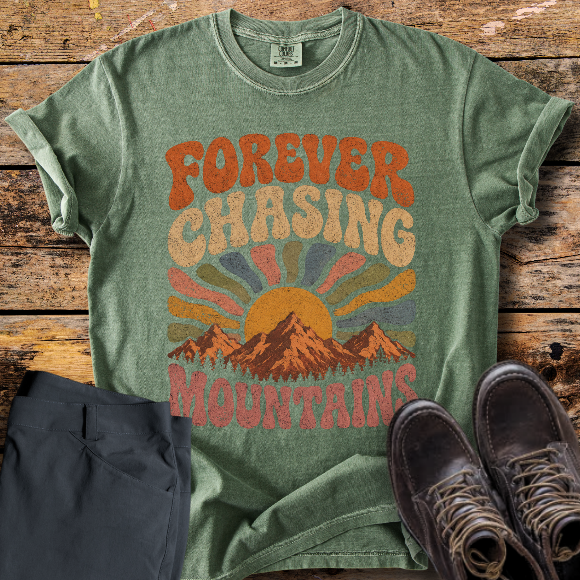Forever Chasing Mountains T-Shirt