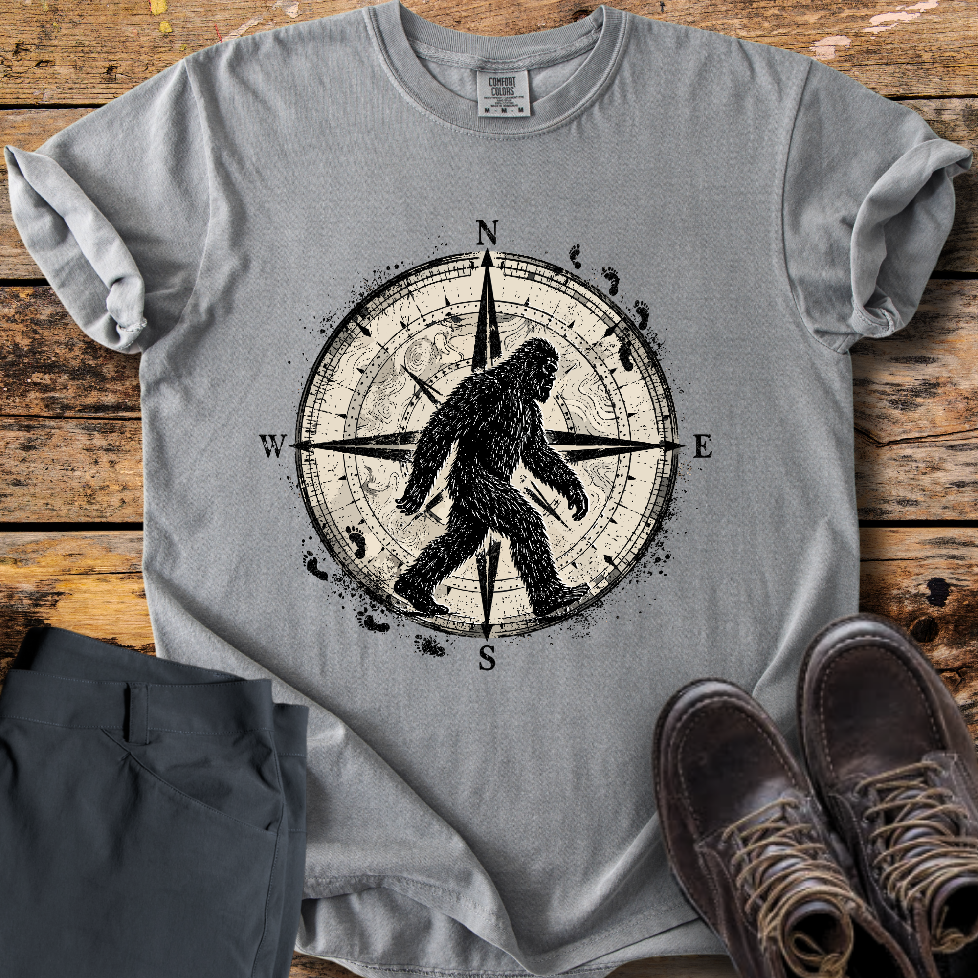 Bigfoot Compass T-Shirt