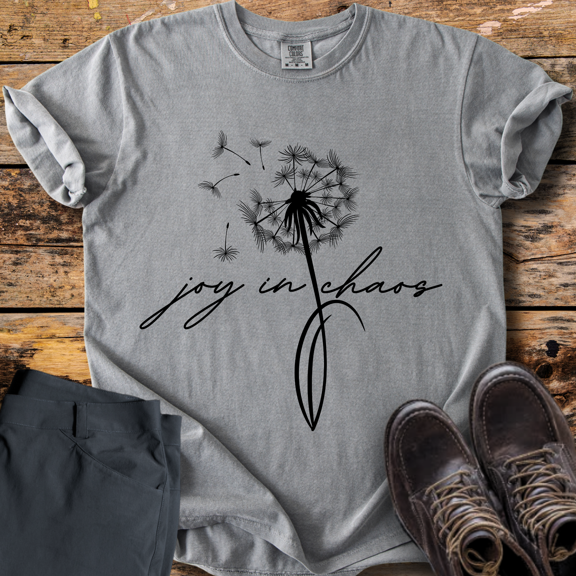 Joy In Chaos Dandelion T-Shirt