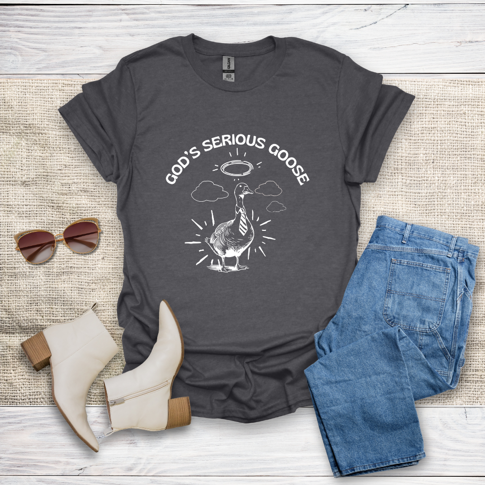 God's Serious Goose Unisex Softstyle T-Shirt - SST302