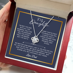To My Daughter - Unbreakable Bond Necklace Gift Set - SS1040