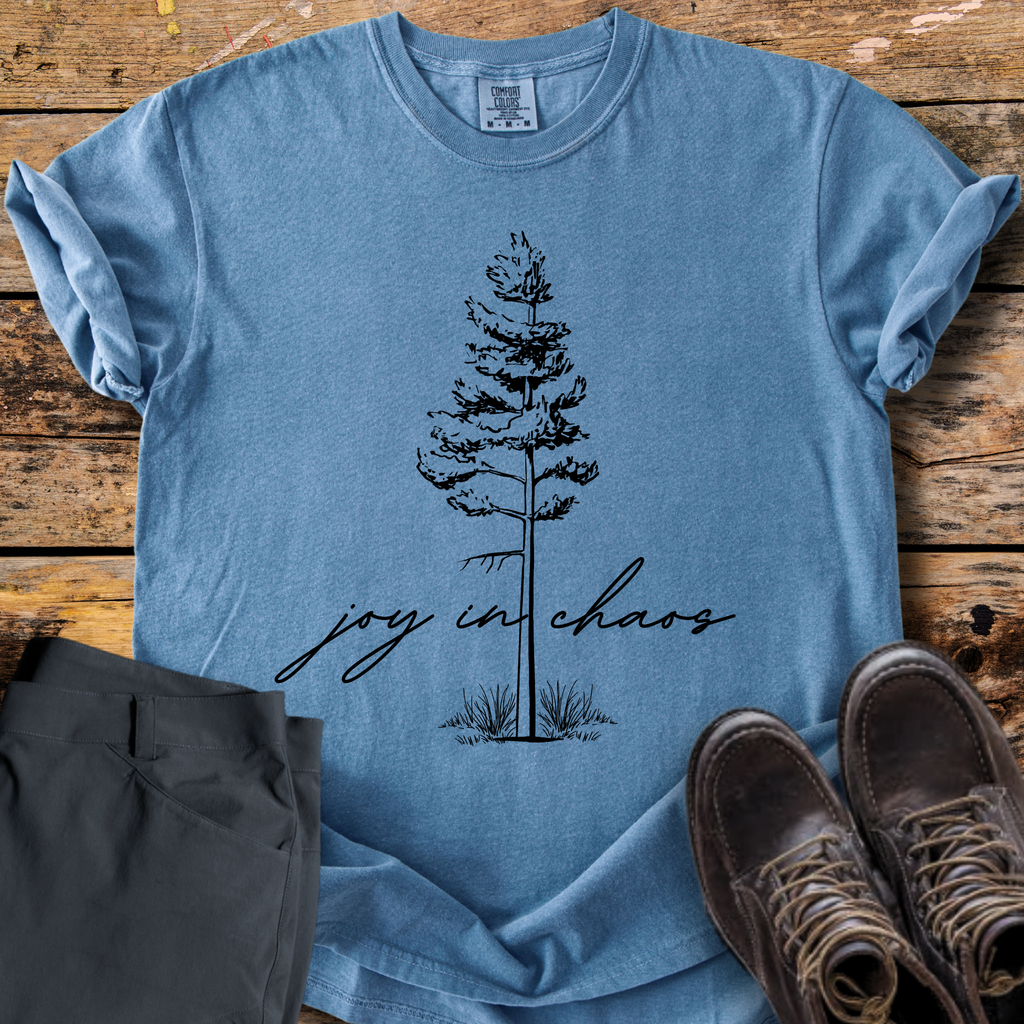 Joy In Chaos Pine T-Shirt