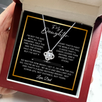 To My Daughter - Unbreakable Bond Necklace Gift Set - SS1030