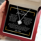 To My Daughter - Unbreakable Bond Necklace Gift Set - SS1020