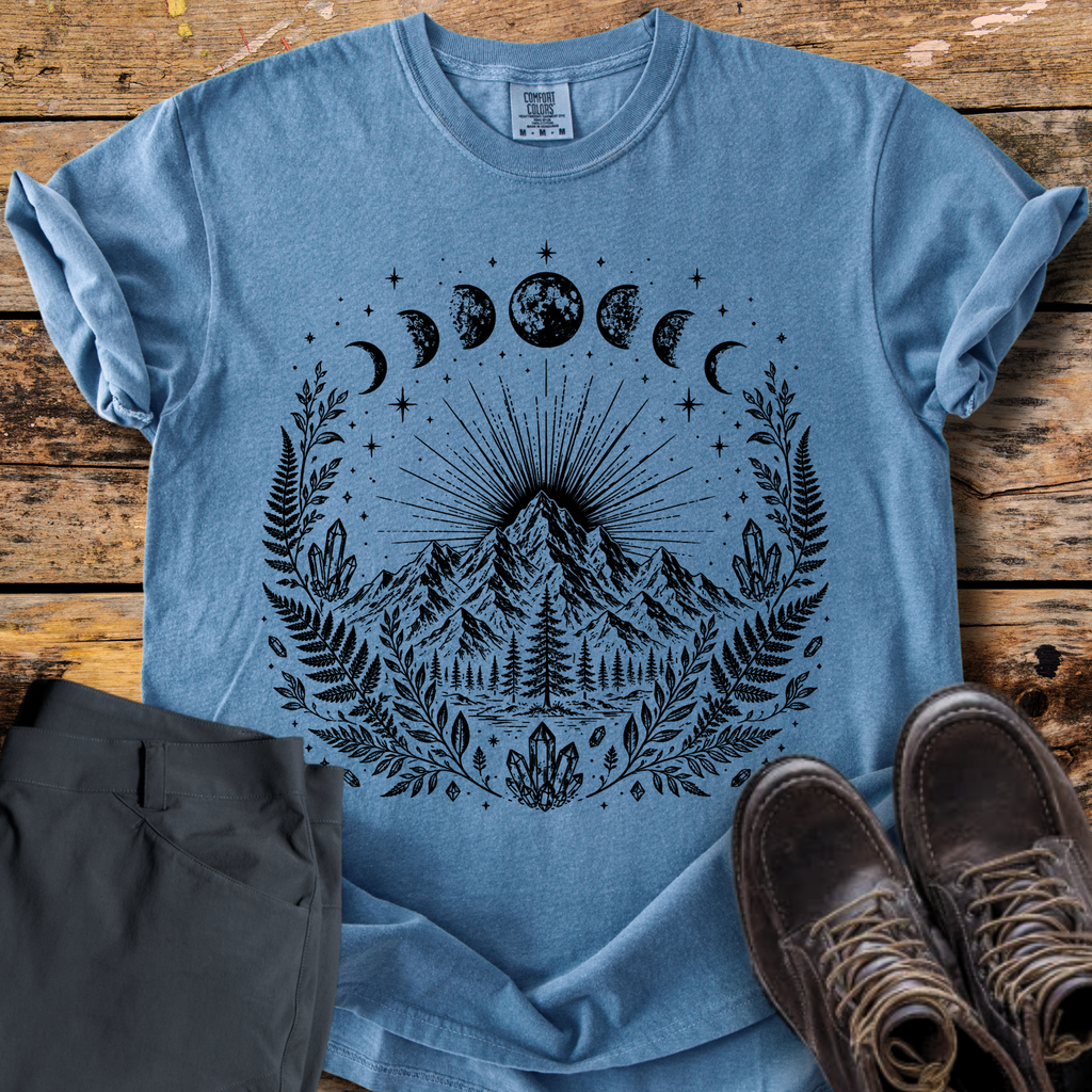Moonlit Mountain Soul T-Shirt