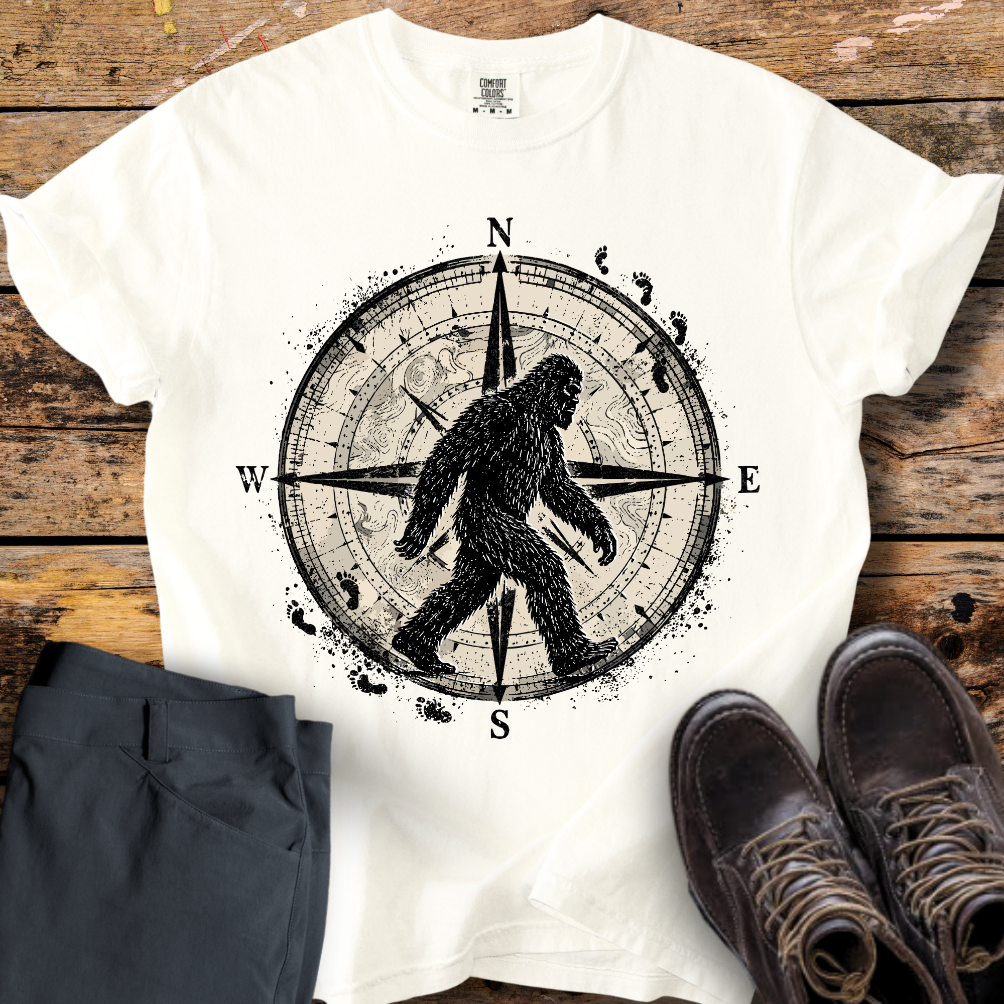 Bigfoot Compass T-Shirt