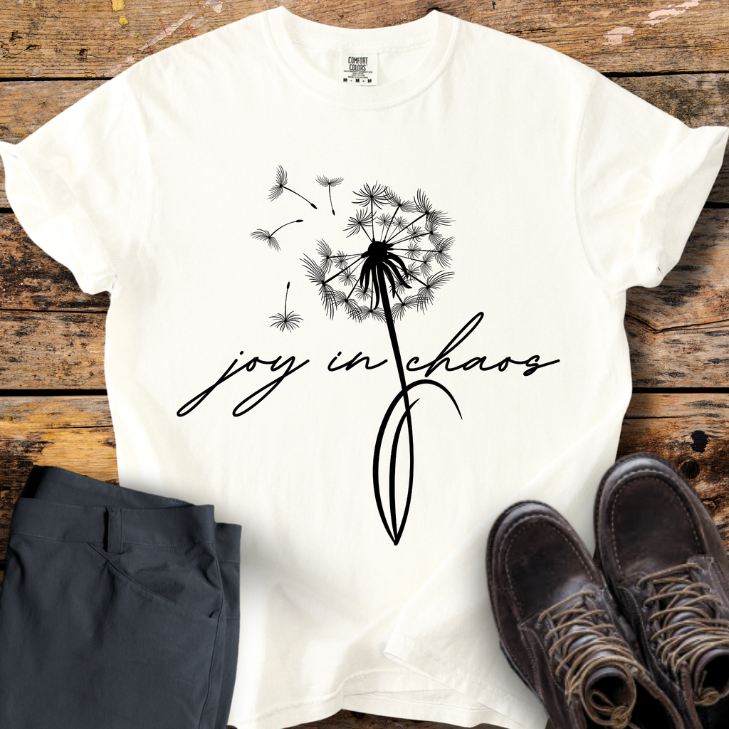 Joy In Chaos Dandelion T-Shirt