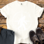 Strolling Bigfoot Compass T-Shirt