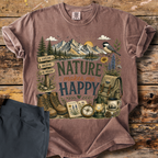 Nature Makes Me Happy T-Shirt