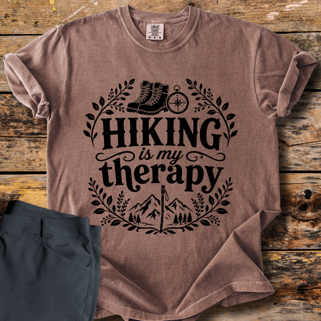 Hiking Is My Therapy T-Shirt