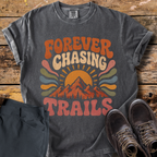 Forever Chasing Trails Retro T-Shirt